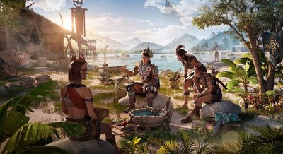 Красоты и опасности Light of Motiram: Tencent анонсировала  «убийцу» Horizon: Zero Dawn