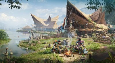 Красоты и опасности Light of Motiram: Tencent анонсировала  «убийцу» Horizon: Zero Dawn